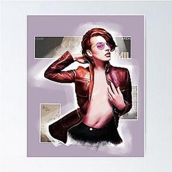 Milla Jovovich Red Poster