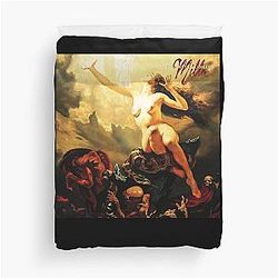 The Divine Comedy Milla Jovovich Duvet Cover