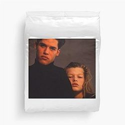 Milla Jovovich & Rick Duvet Cover