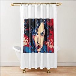 Milla Jovovich Shower Curtain