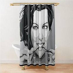 Milla Jovovich Shower Curtain