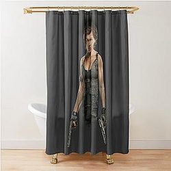 Resident Evil Milla Jovovich Alice Shower Curtain