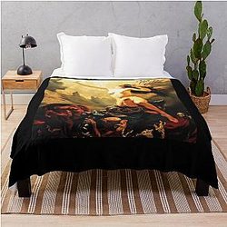 The Divine Comedy Milla Jovovich Throw Blanket