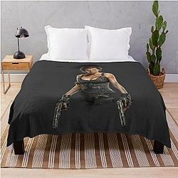 Resident Evil Milla Jovovich Alice Throw Blanket