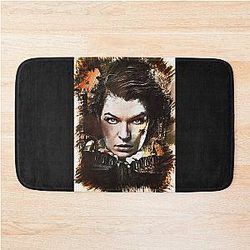 Milla Jovovich Custom Bath Mat