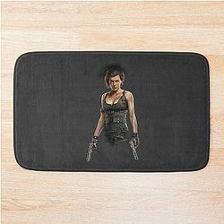 Resident Evil Milla Jovovich bath mat