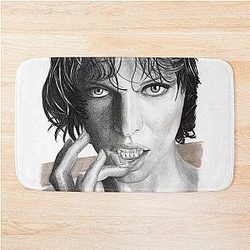 Milla Jovovich - Look at My Eyes Bath Mat
