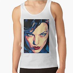Milla Jovovich Dynamic Elegance Tank Top