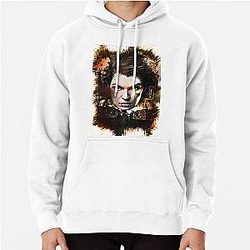 Milla Jovovich Custom Digital Artwork Pullover Hoodie