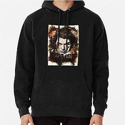 Milla Jovovich Custom Artwork Pullover Hoodie