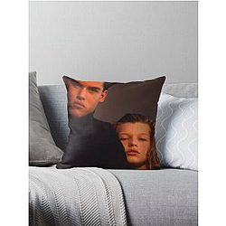 Milla Jovovich Rick Throw Pillow
