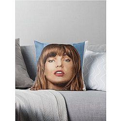 Milla Jovovich Throw Pillow