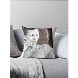Breakfast with Milla Jovovich Pillow