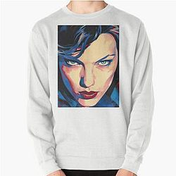 Milla Jovovich Dynamic Elegance Pullover Sweatshirt