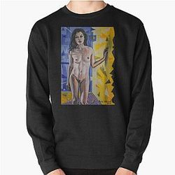 Portrait of Milla Jovovich Sweatshirt