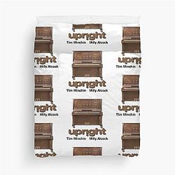 Upright Tim Minchin Milly Alcock Duvet Cover
