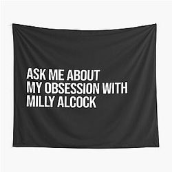 Ask me About my obsession with Milly Alcock Tapestry