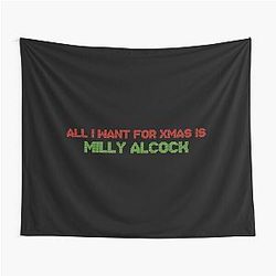 All I Want for Christmas is Milly Alcock Tapestry