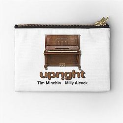 Upright Tim Minchin Milly Alcock Zipper Pouch