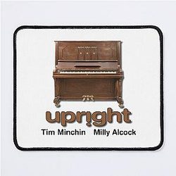 Upright Tim Minchin Milly Alcock Mouse Pad
