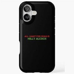 All I Want for Xmas is Milly Alcock iPhone Case