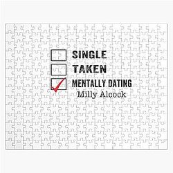 Single Taken Mentally Dating Milly Alcock Jigsaw Puzzle