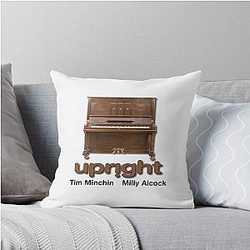 Upright - Tim Minchin Milly Alcock Throw Pillow