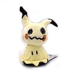 16cm Yellow Mimikyu Cute Pokemon Character Stuffed Toys Plush
