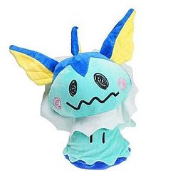 15-26cm Blue Mimi Vaporeon Mimikyu Pokémon Stuffed Toys Plush