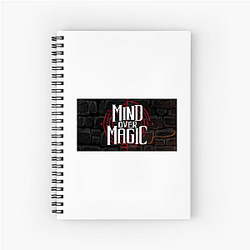 Mind Over Magic Spellcaster Graphic Mind Over Magic Notebook