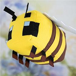 Yellow Bee Minecraft Tubbo Cute Stuffed Plush