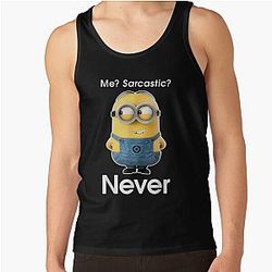 Minions Tank Tops - Funny Mini Bananas Tank Top RB2709