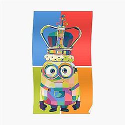 Minions Plakate - Minions King Bob Edition Poster RB2709