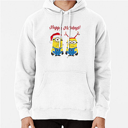 Minnions Happy Holidays! Pullover Hoodie