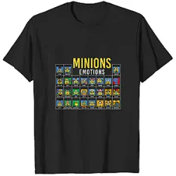 Minions T-shirts - Signature Faces Emotions Collection