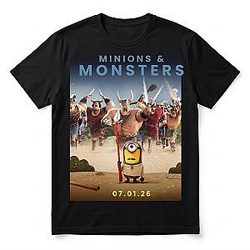 Exclusively In Theaters HTCT2306 Minions T-Shirts