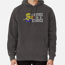 Minions Hoodies - Minion Happines_Is_A_Choice Pullover Hoodie RB2709