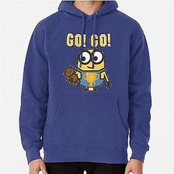 Minions Hoodies - Allez! Goodluck Gold Trophy Minion Pullover Hoodie RB2709