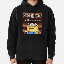 Minions Hoodies - Drôle Minions La faim et manger des cadeaux chocolatés Pullover Hoodie RB2709