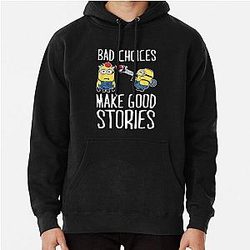 Minions Hoodies - Divertido Mini planas Pullover Hoodie RB2709