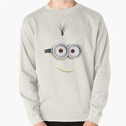 Minions Sudaderas - Amarillo Divertido Mini Bananas Pullover Sweatshirt RB2709