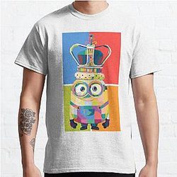 Minions T-Shirts - Minions King Bob Edition Classic T-Shirt RB2709