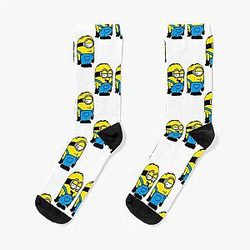 Minions Chaussettes - Minion Smile Chaussettes RB2709