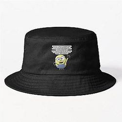 Minions Hats & Caps - 긍정적 인 Mindset가 긍정적 인 것들을 가져다주는 것은 항상 Minion Bucket Hat RB2709를 수상합니다.