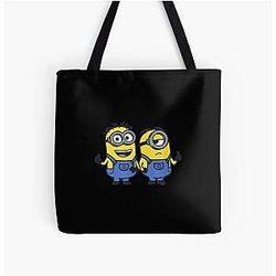 Minions Bolsas - Apesar de tudo Minions Melhor T-shirt retrato tudo sobre impressão Tote Bag RB2709