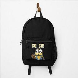 Minions Backpacks - Go!Go!  Goodluck Gold Trophy Minion  Backpack RB2709