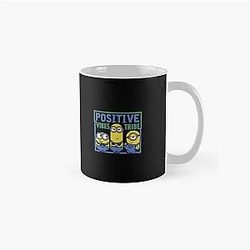 Minions Tazze - Minions Positivo Vibes Tribe Langarmshirt Classic Mug RB2709