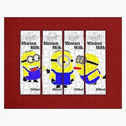 Minions Puzzles - New Minion Milk Bottle Design   Jigsaw Puzzle RB2709