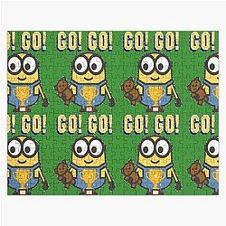 Minions Puzzles - Go!Go!  Goodluck Gold Trophy Minion  Jigsaw Puzzle RB2709
