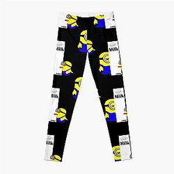 Minions Leggings - Minion et le lait Leggings de bouteille RB2709